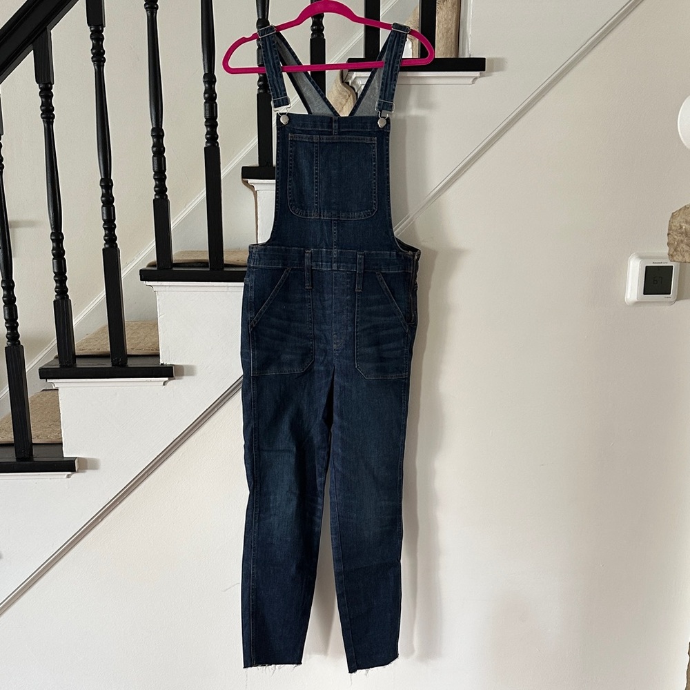 Madewell Dark Blue Denim Overalls